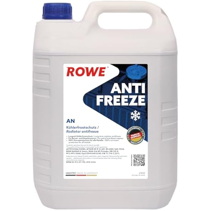 HIGHTEC ANTIFREEZE AN COOLANT BLUE - 5 LITRE (CONCENTRATED)